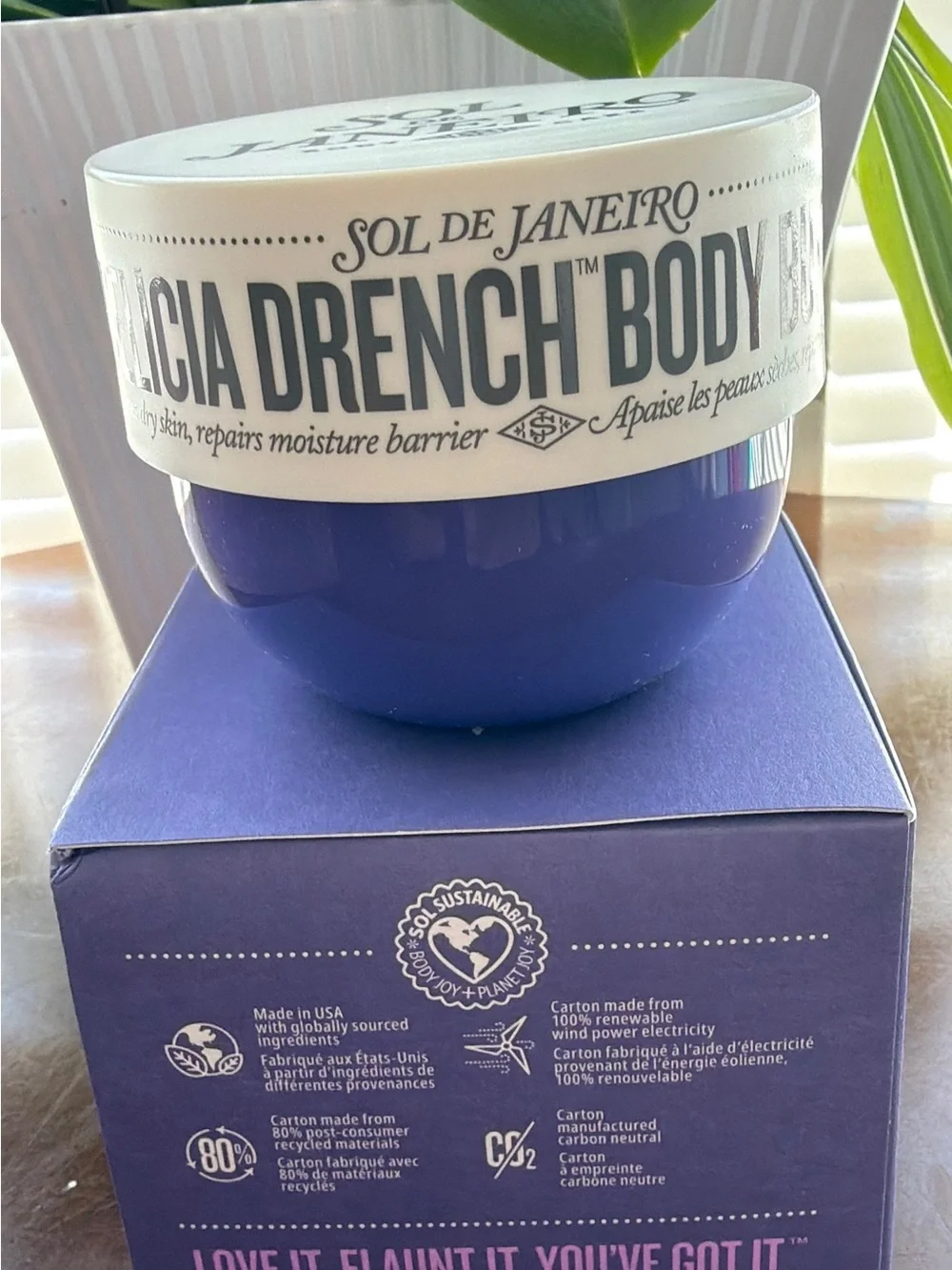 Sol de Janeiro Purple Drench Body Butter - Deep Violet Jar
